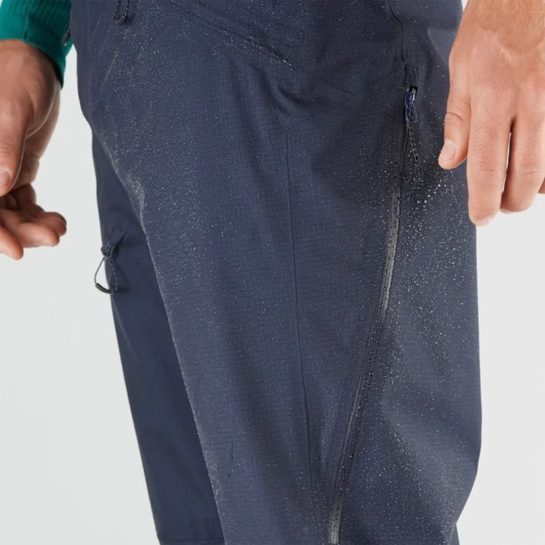 Salomon Outpeak GTX 3L Men's Ski Pants Navy | CA 76J14